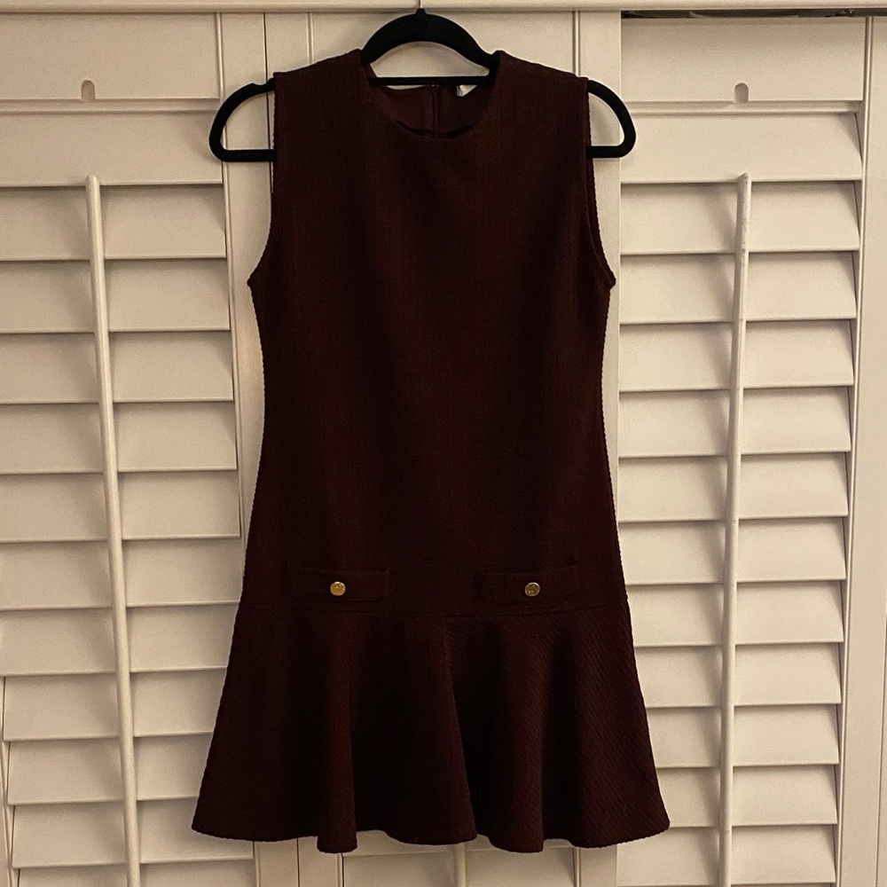 NWT Zara burgundy dress